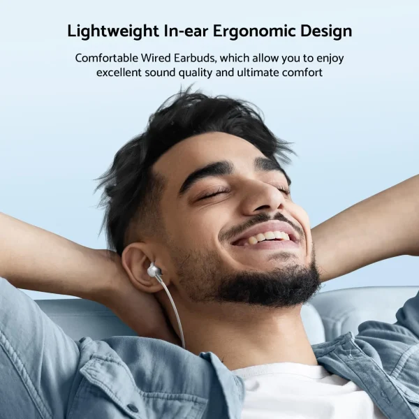 USB Type C Headphones HiFi Bass Stereo Volume Control Music 3.5mm Wired Earbuds With Mic For Galaxy S24 Ultra iPhone 15 Pro Max - Image 6