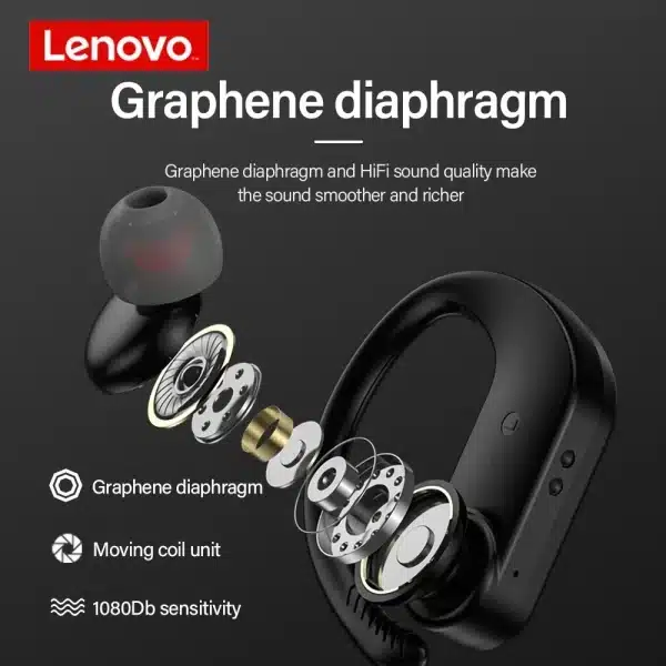 Lenovo Original LP7 TWS Headphones Wireless Earbuds Bluetooth Earphones Earpods Waterproof Headset Reduce Noise Music with Mic - Image 6