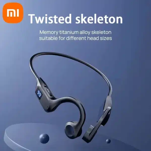 Xiaomi Bone Conduction Wireless Earphone Sport Swimming Bluetooth Compatible Headphone Hand-free With Mic For Running X7 Earbuds - Image 5