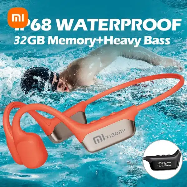 Xiaomi Bone Conduction Earphone Wireless Open Headset Bluetooth 5.3 IPX8 Swimming Bluetooth Headphones 32GB MP3 Sports Earbuds - Image 2