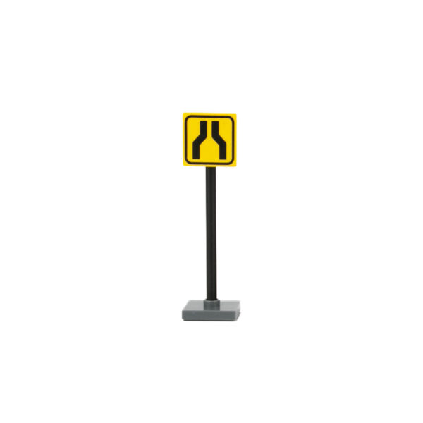 City Street View Traffic Light Signpost Accessories Small Particle Building Block Toys - Image 6