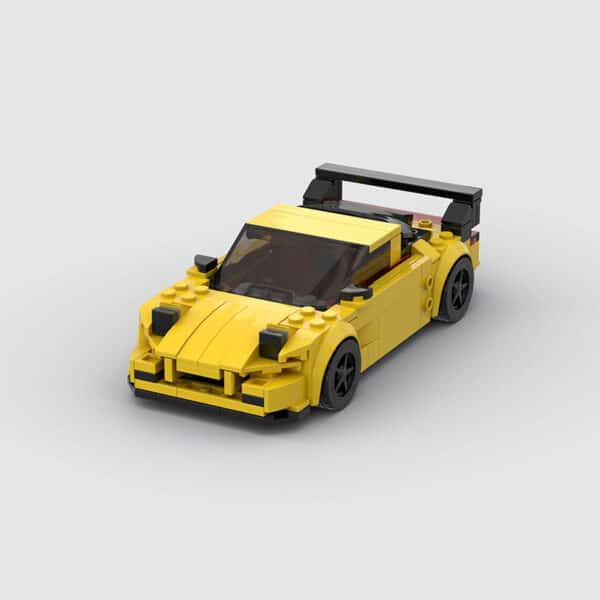 Small Particle Racing Sports Car Building Blocks DIY Educational Toys - Image 3