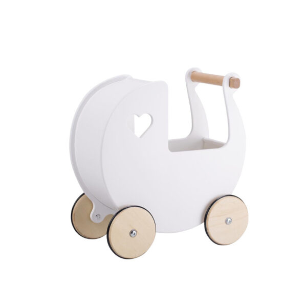 Sebra Baby Walker Moover Love Doll Stroller Small Wooden Baby Kids Over Home Stroller Toy - Image 6