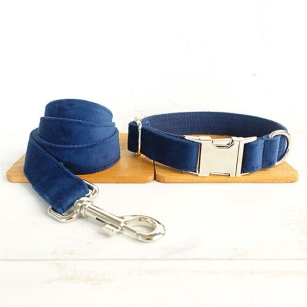Bow pet collar large and small pet traction collar dog chain - Image 6