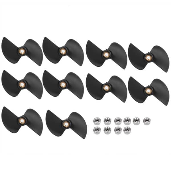 10pcs Brushless Remote Control Boat Tail Propeller Spare Part Kit For FT009 RC Boat - Image 3