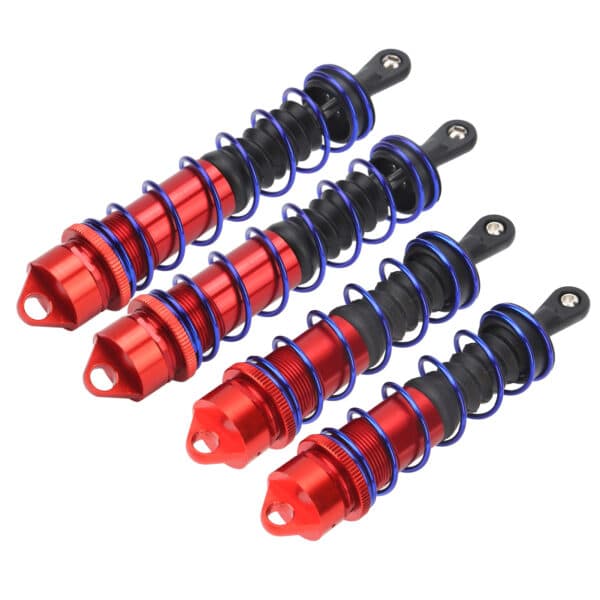 Aluminum 120mm Front 140mm Rear Metal Shock Absorber Damper Set for 1/8 RC Car Spare PartsRed - Image 6