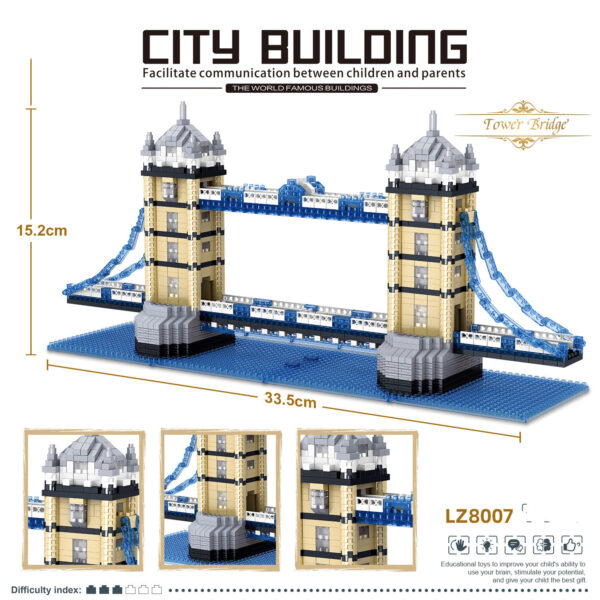 Pearl Tower Model Microparticle Assembling Building Blocks - Image 6