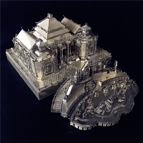 3D Three-dimensional Metal Puzzle Architectural Model