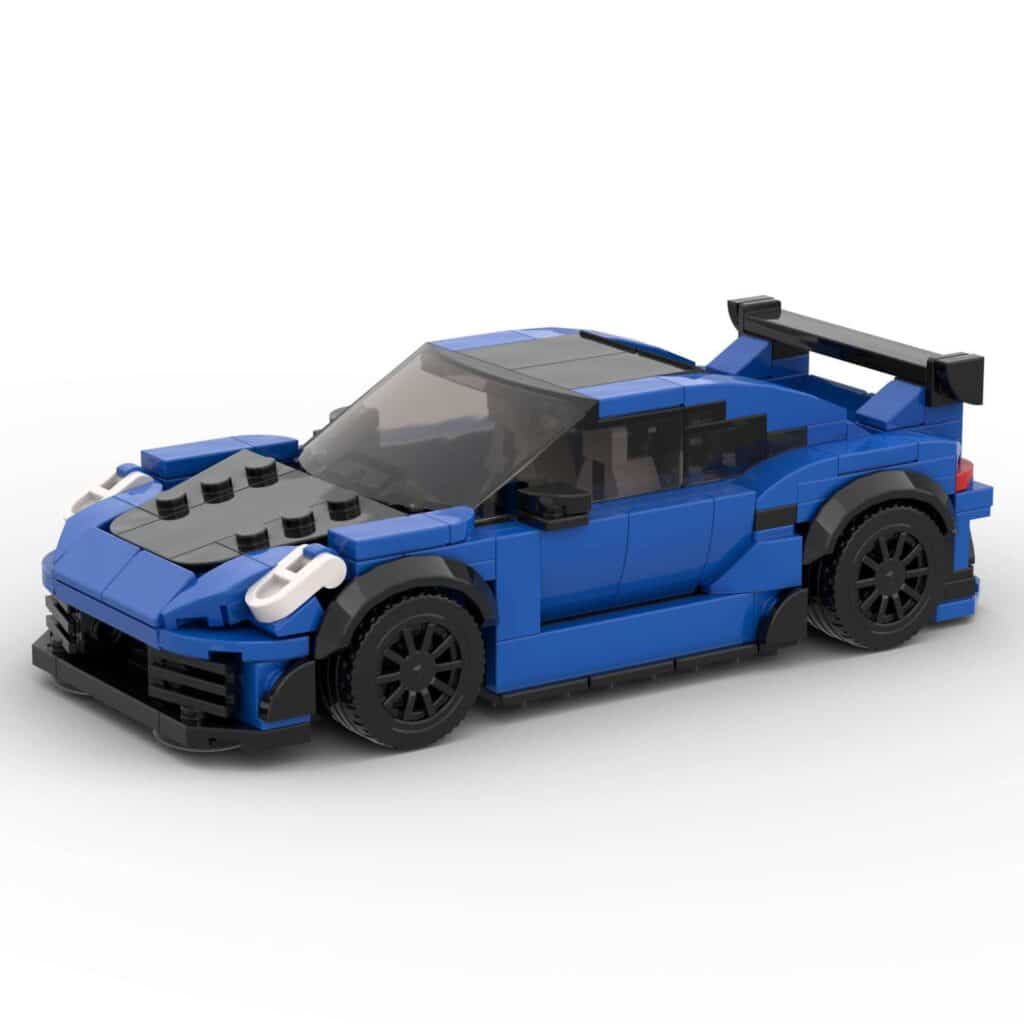 Cross-border Wholesale Building Blocks Racing Techart GT Sports Car Moc Children's Educational Toys