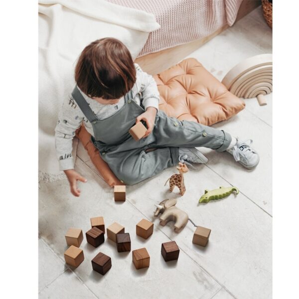 Baby Memorial Milestone Photo Souvenir Wooden Square Decoration - Image 7