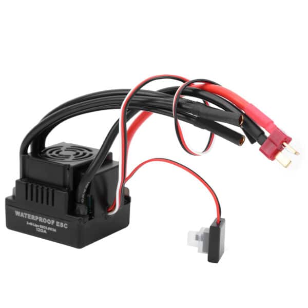 120A Waterproof Brushless ESC Electronic Speed Controller Accessory Fit for 1/8 RC CarT Plug - Image 2