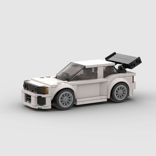 M3 GTR Racing Car Small Particle Puzzle Assembly Children's Building Blocks - Image 3