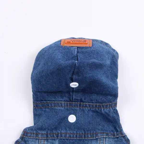 Pet Dog Jean Jumpsuit Pants Denim Cat Puppy Coat Jacket Spring/Summer Clothes Apparel 6 Sizes 5