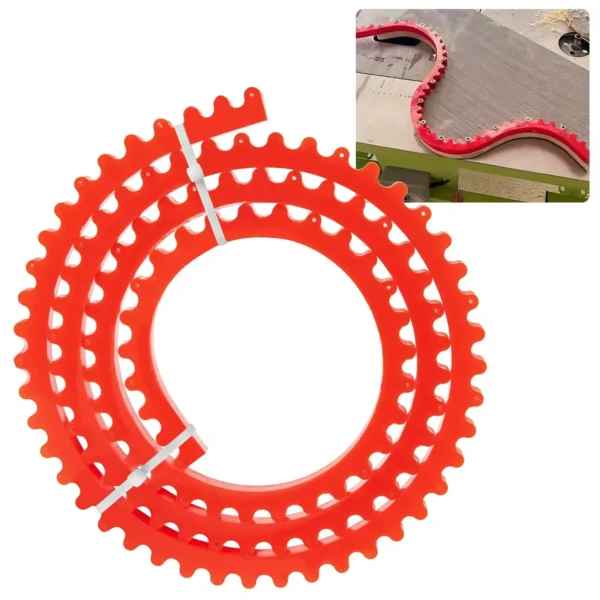New Woodworking Special Shaped Strip Profiling Strip Flexible Curve Template Guide Auxiliary Tools for Wood Board Cutting Fixed 1