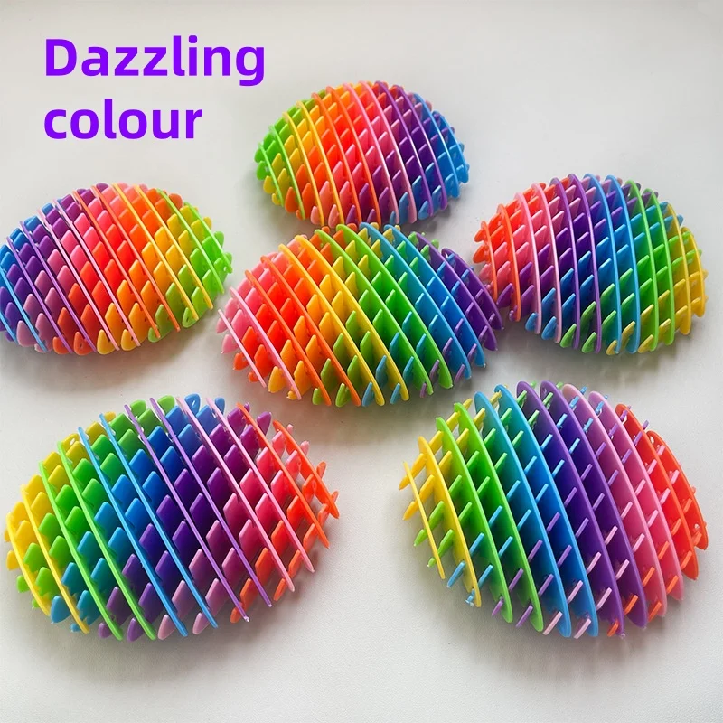 Scalable 3D Deformed Worm Elastic Net Tiktok New Strange Puzzle Vent Decompression Artifact Pop It Toy Bouncy Ball 1