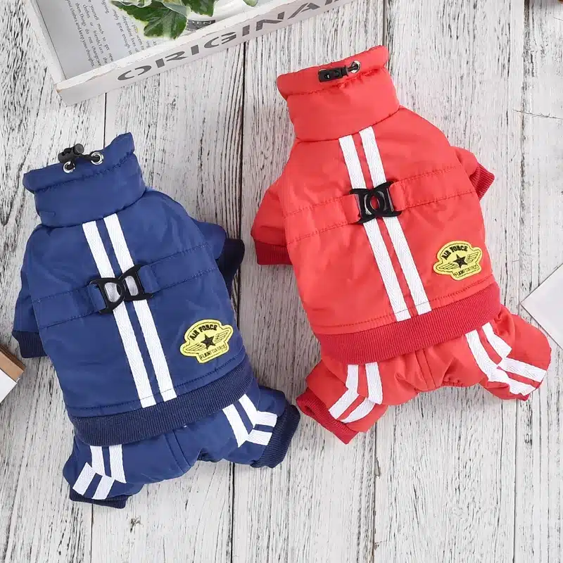 Cute Cats Tracksuit For Dogs Autumn Winter Pet Outfit Jumpsuit Clothing For Puppy Maltese Yorkshire Terrier Small Animal Apparel 1