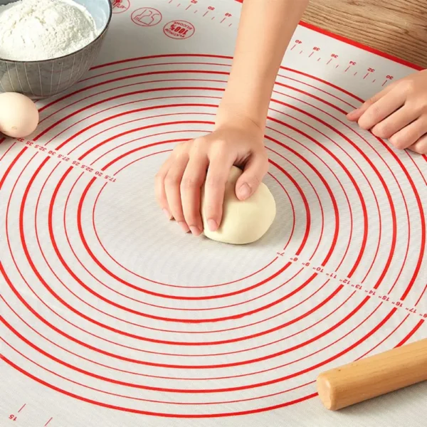 Silicone Kneading Mat Rolling Dough Baking Macaron Mat Silicone Cutting Board Flour Mat Heat Insulation Mat 1