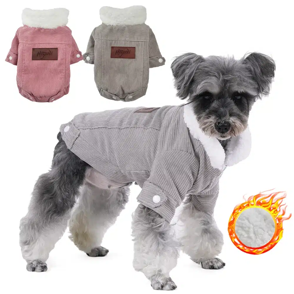 Winter Pet Clothes Dog Jacket Fleece Coat For Small Dogs Cat Autumn Warm Puppy Apparel Chihuahua French Bulldog Clothing Outfits 1