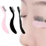 Foldable Ultra-fine Stainless Steel Eyelash Brush Lash Separator Eyebrow Eyelashes Extension Comb Eyelash Curler Makeup Tools 1