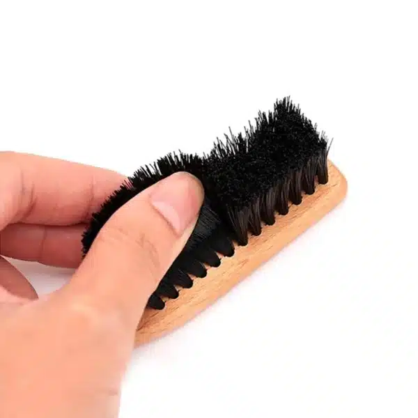 Barbershop Wooden Handle Boar Bristle Beard Brush Soft Hair Cleaning Brush Broken Hair Remove Comb Salon Men Beard Shaving Tools 3