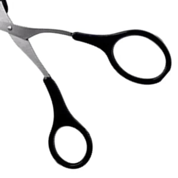 Eyebrow Trimmer Scissor with Comb Female Male Eyebrow Eyelash Scissors Safety Stainless Steel Face Razor Makeup Beauty Scissors 3