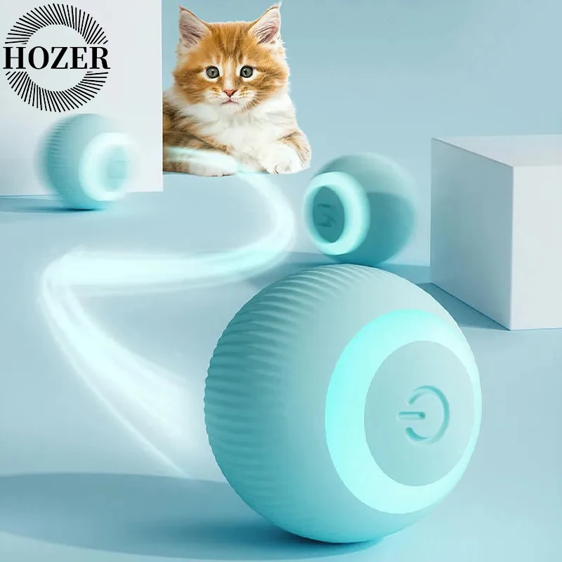 Cat Interactive Ball Smart Cat Toys Indoor Automatic Rolling Magic Ball Electronic Interactive Cat Toy Cat Game Accessories 1