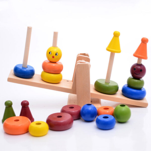 Children's puzzle ring building block toys