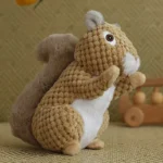 Funny Squirrel Koala Plush Dog Squeaky Toys Small Large Dogs Interactive Bite Resistant Toy Pets Accessories Supplies 1