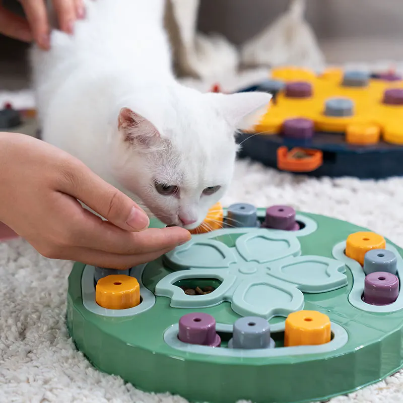 Dog Puzzle Toys Dog Training Boredom Interactive Puzzle Feeding Toys Slow Food Tray Pet Feeding Supplies 1