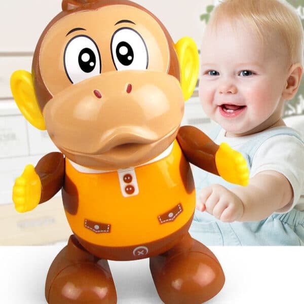 Electric Music Light Dancing Monkey Toy