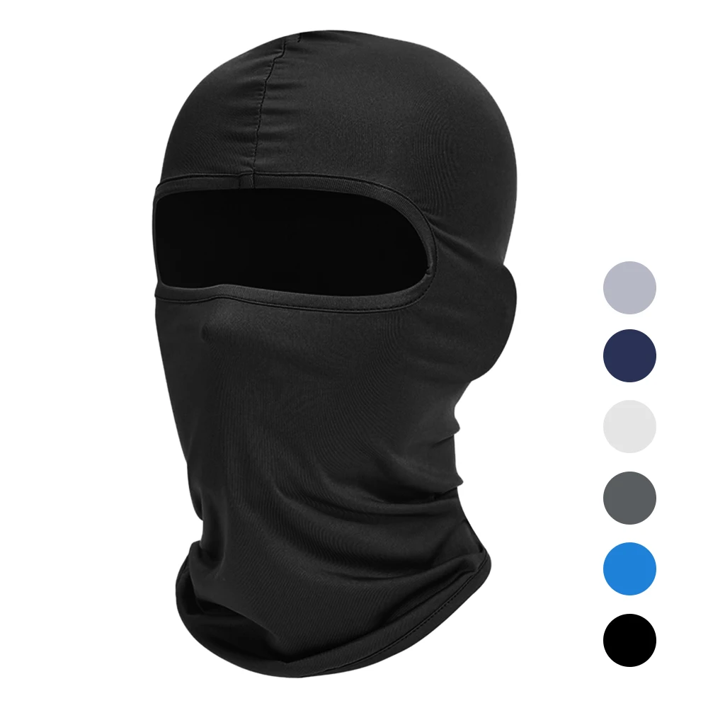 Balaclava Full Face Mask Hiking Cycling Camping Hunting Airsoft Cap Bike Head Cover Summer Men Women Ski Mask 1