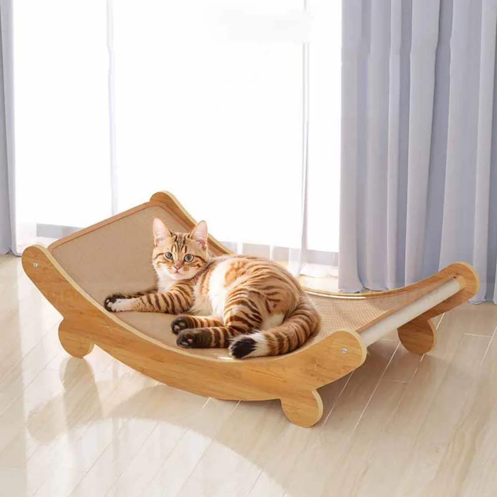 Cat Scratching Pads Cat Scratch Board Detachable Wear-resistant Multifuction Cats Sleeping Bed Kitten Grinding Cat Toys 1