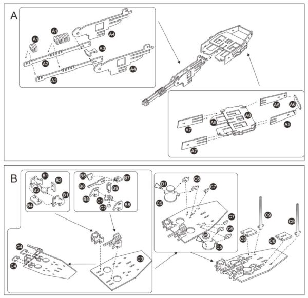 M1 main battle tank laser stereo puzzle - Image 2