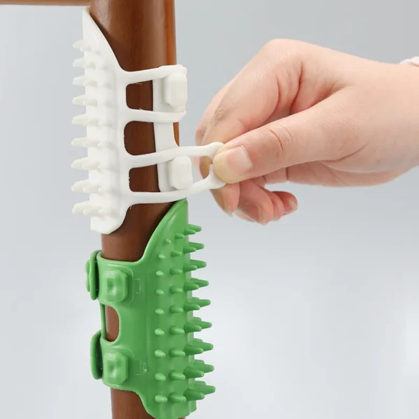 Pet Cat Hair Removal Massage Comb Cats Scratching Rubbing Brush kitten Grooming Self Cleaning Wall Corner Cat Scratcher Combs 1