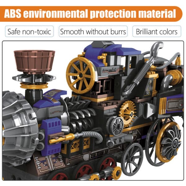 Steam shark aircraft / tank building blocks educational toys - Image 5