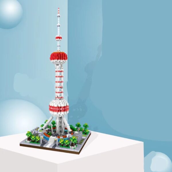 Pearl Tower Model Microparticle Assembling Building Blocks - Image 2