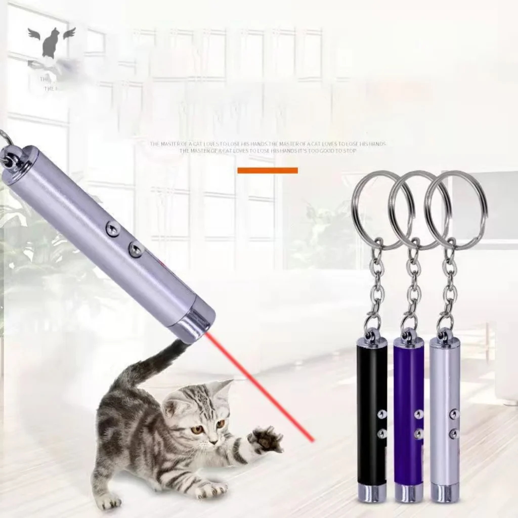 LED Red Point Fancy Cat Funny Laser Pen Cat Teasing Laser Pen 1