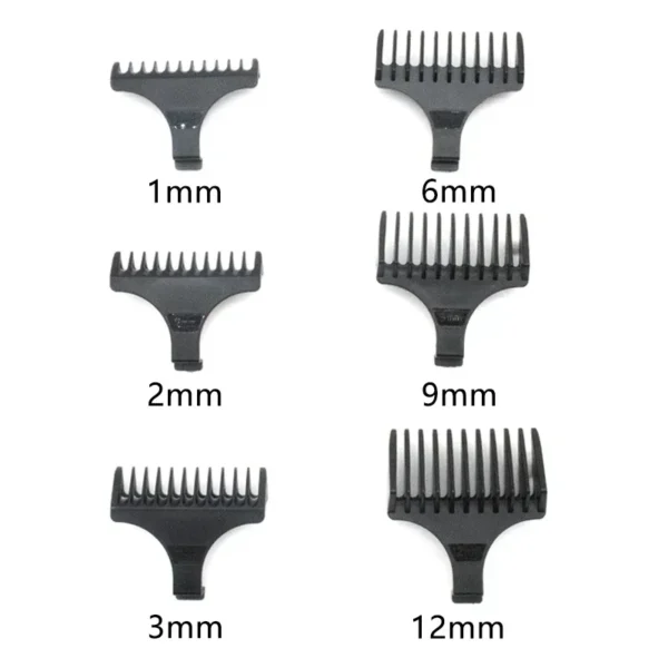 for T9 1/2/3/6/9/12 mm Professional Hair Trimmer Limit Comb Universal Guards Hairdresser Hair Cutting Guide Barber Accesories 4