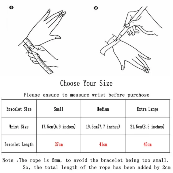 New In Men Bohemia Rope Bracelet Attract Magentic Braclet Adventure Survival Braslet Pulseras Hilo Hombre Beach Surf Brazalete 6