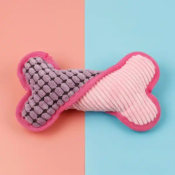 Plush Squeaky Bones Toys, Suitable for Small, Medium and Large Dogs, Stuffed Toys, Puppy Birthday Gifts 4