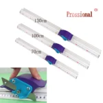 70-130CM For Kt Board Pvc Board Manual Cutting Ruler Aluminum Anti-Skid Cutting Positioning Track Ruler Woodworking DIY Tool 1