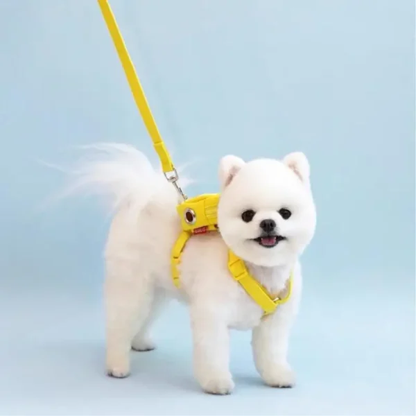 Snoopy Pet Leash Anime Dog Backpack Prevent Getting Lost Leash Snoopy Harness Go Out Walking The Dog Cat Leash Gift Wholesale 5