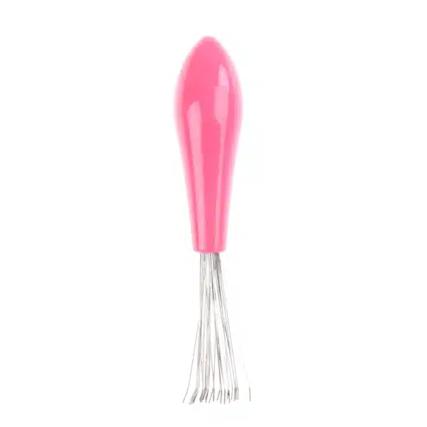 1 PC Random Color Comb Hair Brush Cleaner Cleaning Remover Embedded Plastic Comb Cleaner Tool 5