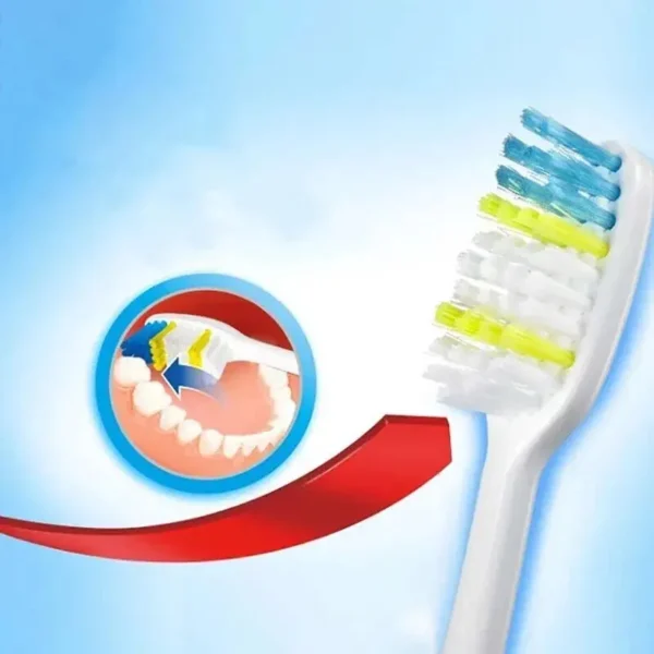Colgate 6 Packs Toothbrush Tooth Cleaning Family Couple Fine Soft Medium Hair Travel Suit For Men And Women Back Tooth Cleaning 5