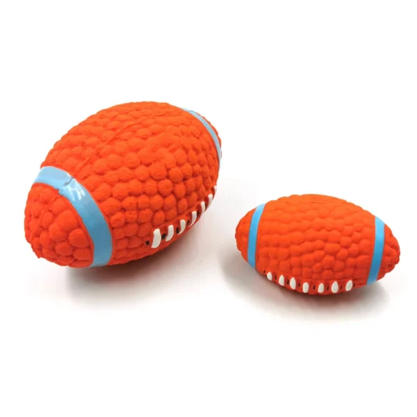 Toys For Small Large Dogs Chihuahua Golden Retriever Natural Latex Dog Balls Anti Bite Interactive Dog Chew Toy Pet Squeak Toys 1