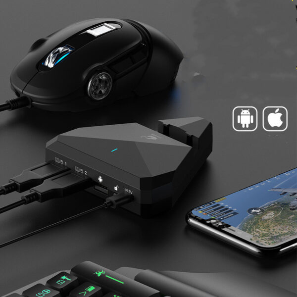 Compatible with Apple , Mouse Converter Throne Keyboard - Image 2