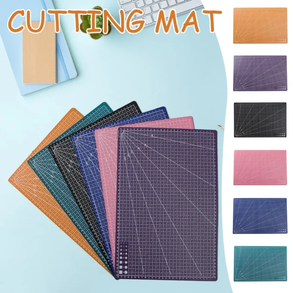 Professional A3 Sewing Mat Single Side Patchwork Cut Pad High Precise Scale Cutting Mat Leather Cutting Board For Sewing Fabric 6