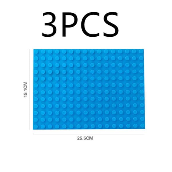 Large particle building block bottom plate 12X6 particles - Image 6