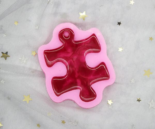 DIY Puzzle Car Aromatherapy Pendant Silicone Mold - Image 3