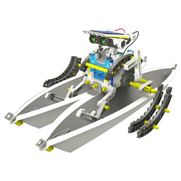 Solar Energy Deformation Robot Puzzle Toy Assembled For Children - Image 3